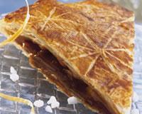 Galette des rois à la confiture de lait