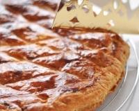 Galette des rois (sans beurre) à la frangipane, noix et poires