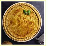 Tarte à la moutarde à l'ancienne