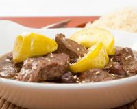 Tajine d'agneau aux pommes