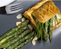 Vol au vent d’asperges vertes