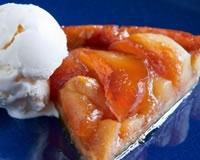 Tarte tatin aux pêches