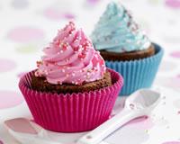 Duo de cupcakes moelleux