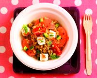 Taboulé de quinoa au pamplemousse et à la feta