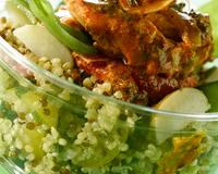 Salade de quinoa au poulet paprika