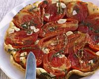 Tarte à la tomate rapide