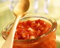 Salsa de tomates au gingembre