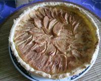 Tarte aux pommes à la poudre d'amandes et cannelle CANELLE