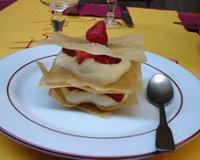 Millefeuille de fraises