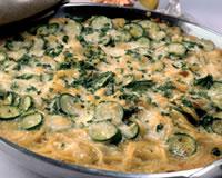 Tarte aux courgettes minceur