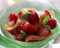 Salade de fraises au gingembre