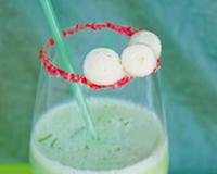 Smoothie concombre menthe et citron vert