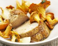 Filet mignon aux girolles