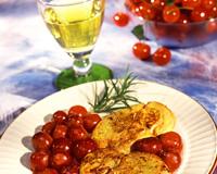 Escalopes de foie gras aux cerises