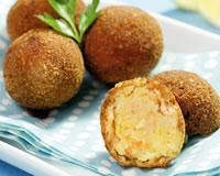 Croquettes de saumon et pommes de terre