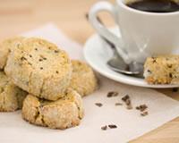 Sablés fondants cacao et noisettes