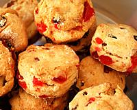 Scones aux fruits secs