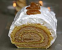 Bûche meringuée