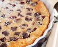 Clafoutis aux cerises noires