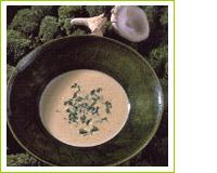 Soupe de champignons forestiers