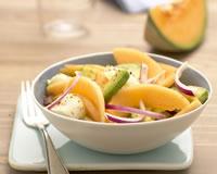 Salade de melon du Haut-Poitou IGP, avocat