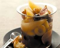 Soupe de fruits au sirop de Cidre