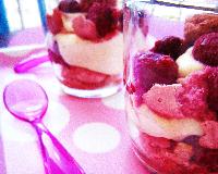 Tiramisu aux framboises