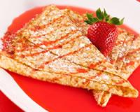 Crêpes aux fruits rouges