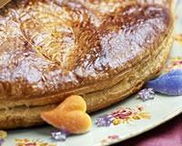 Galette des rois rhum raisins