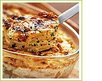 Gratin de pommes de terre aux 3 fromages