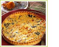 Quiche aux champignons