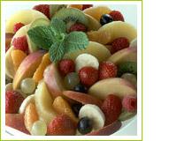 Salade de fruits au miel