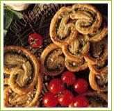 Palmiers au basilic