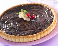 Tarte au chocolat express