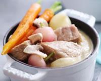 Blanquette de veau à la sauce blanche