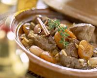 Tajine d'agneau aux fruits secs