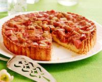 Tarte à la rhubarbe