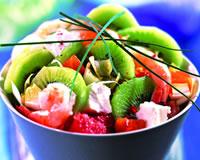 Salade nordique aux kiwis