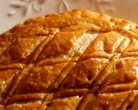 Galette des rois frangipane framboises