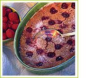 Clafoutis aux framboises