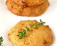 Cookies au chocolat blanc, thym et huile d’olive