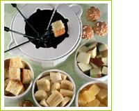 Fondue aux 2 chocolats