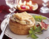 Feuilletes vol au vent de Saint-Jacques