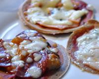 Mini galette de sarrasin façon mini-pizzas