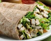 Salade césar façon wrap