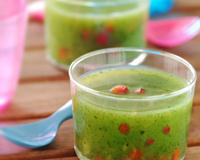 Gaspacho de courgettes Notre Jardin et ses poivrons croquants