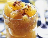 Ananas poêlé au sirop de cannelle