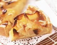 Tarte aux poires et aux amandes