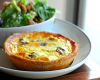 Quiche diététique aux épinards frais et aux sardines