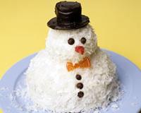 Gâteau Bonhomme de neige